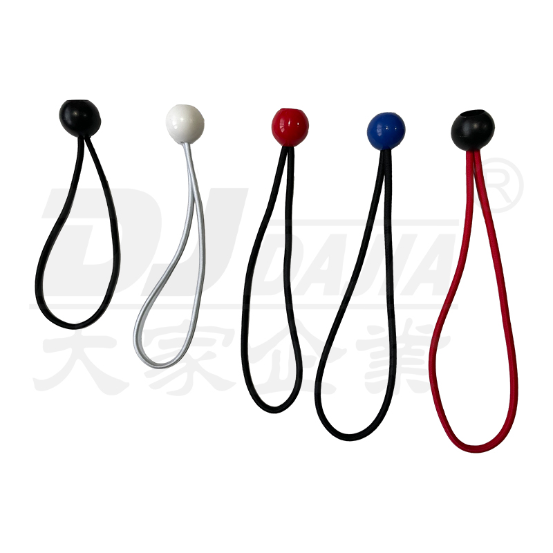 5 mm sort bold bungee-tarpaulin bungee kugler-bungee ledningsbåd bånd