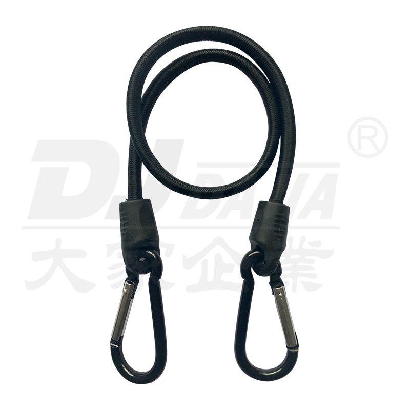 Plastikinjektion Stålkroge 17 mm flade bungee -ledninger