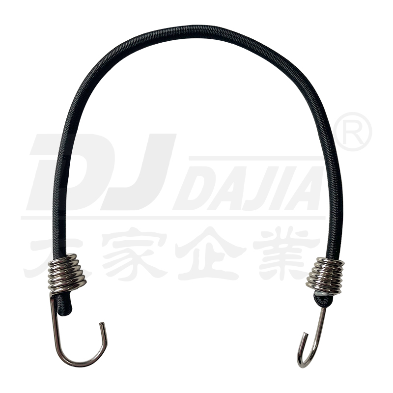 Plastikinjektion Stålkroge 17 mm flade bungee -ledninger
