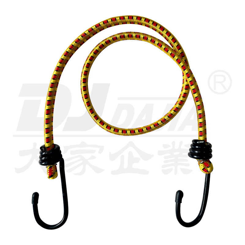 8mm bungee -ledninger med stålkrog, runde bungee -ledninger til cykel