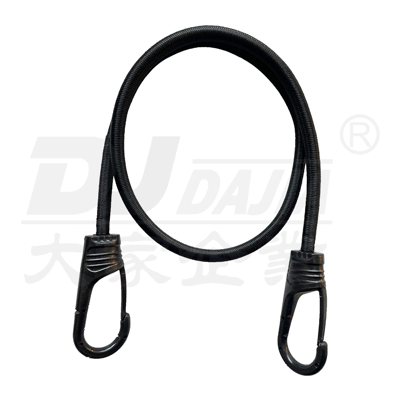 12 mm bungee ledning stærke bungee stropper med zinkbelagt stålkrog