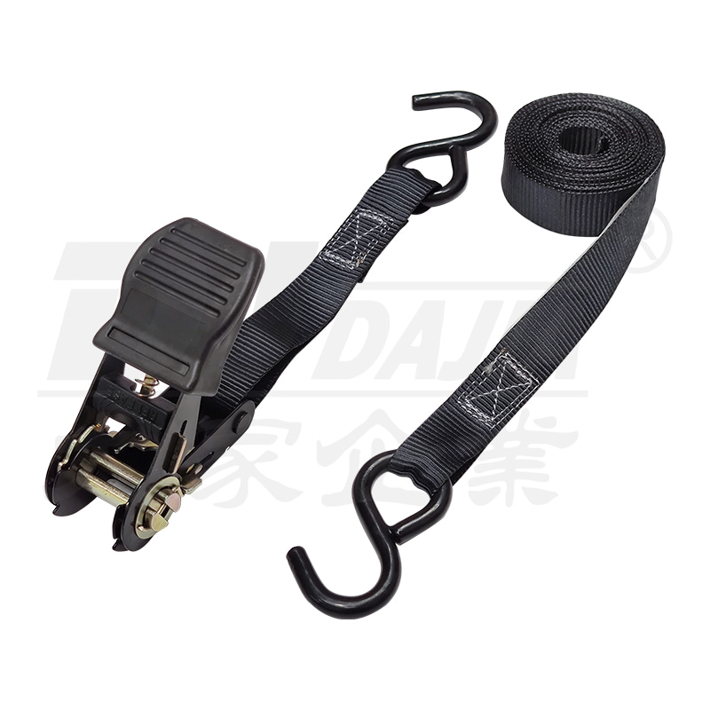 Plastikinjektion Stålkroge 17 mm flade bungee -ledninger